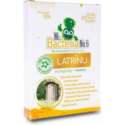 Mr.Bacteria No.6 aktivátor, latrinákhoz, 100 g