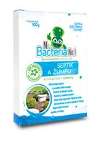 Aktivátor Mr.Bacteria No.1, szeptikus tartályokhoz és emésztőgödrökhöz, 100 g