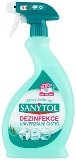 Fertőtlenítő Sanytol, Univerzális tisztító, spray, eukaliptusz, 500 ml