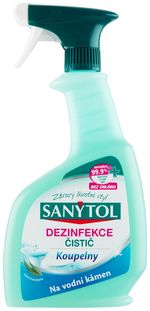 Disinfectant Sanytol, cleaner, for bathroom, eucalyptus, 500 ml