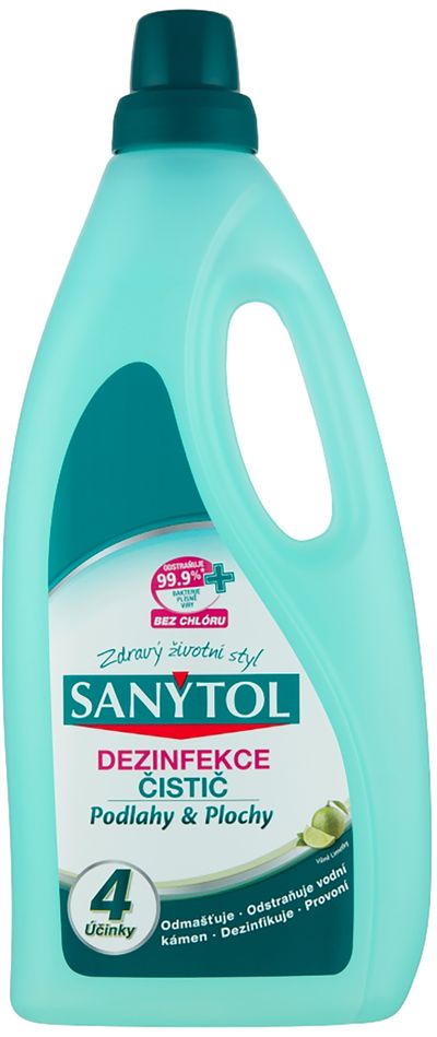 Fertőtlenítés Sanytol, 4 az 1-ben padlókhoz és felületekhez, 1000 ml