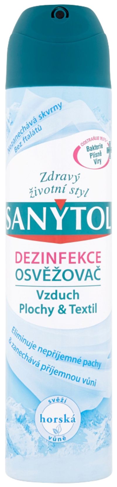Fertőtlenítés Sanytol, légfrissítő - hegy, 300 ml
