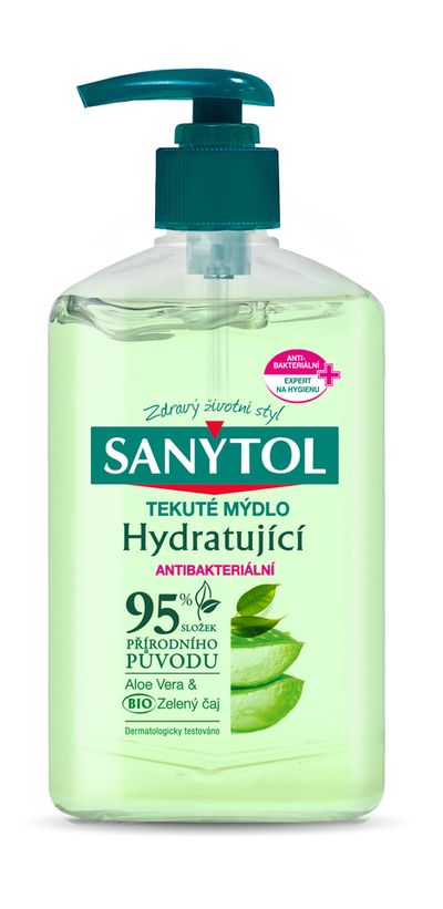Soap Sanytol, antibacterial, liquid, moisturizing, 250 ml