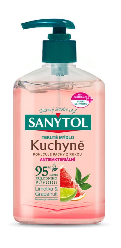 Sanytol szappan, fertőtlenítő, konyhába, 250 ml