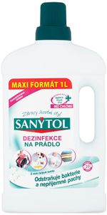 Fertőtlenítés Sanytol, fehérneműre, fehér virág illat, 1 l
