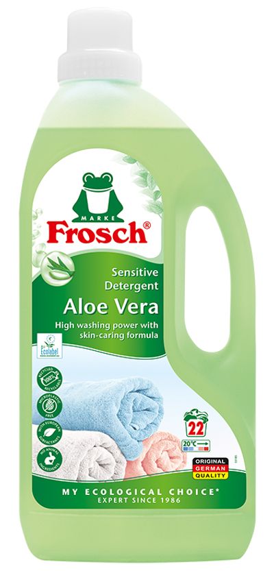Detergent Frosch Aloe Vera Sensitive, washing, 1500 ml
