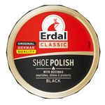 Cream Erdal, for shoes, black, 55 ml