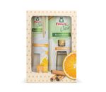 Gift Set Frosch EKO, Oase orange, diffuser + refill, 2x 90 ml