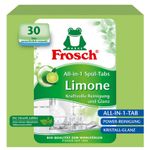 Tablets Frosch EKO, All in 1, for dishwasher, lemon, 30 tablets, ALL in 1