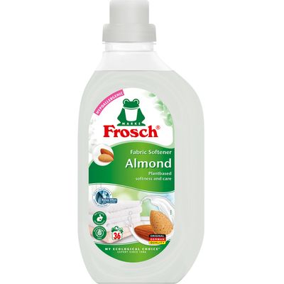 Fabric Softener Frosch Almond Milk, Hypoallergenic, 900 ml
