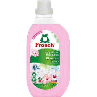 Fabric Softener Frosch Hibiscus Blossom, Hypoallergenic, 900 ml