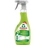 Frosch tisztítószer, fürdőszobákhoz és zuhanyzókhoz szőlősavval, 500 ml