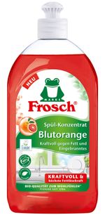 Frosch dishwashing liquid, red orange, 500 ml