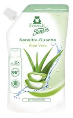 Shower gel Senses Frosch, Aloe vera, refill, 500 ml