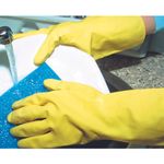 Gloves STARLING 08/M, household, latex