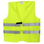 Mellény LYNX, fényvisszaverő, sárga, XL