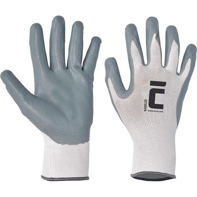 Gloves BABBLER 08/M, nylon/nitrile