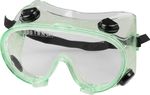 Goggles Safetyco B403, clear, protective, with valves, enclosed
