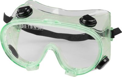 Okuliare Safetyco B403, číre, ochranné, s ventilmi, uzavreté
