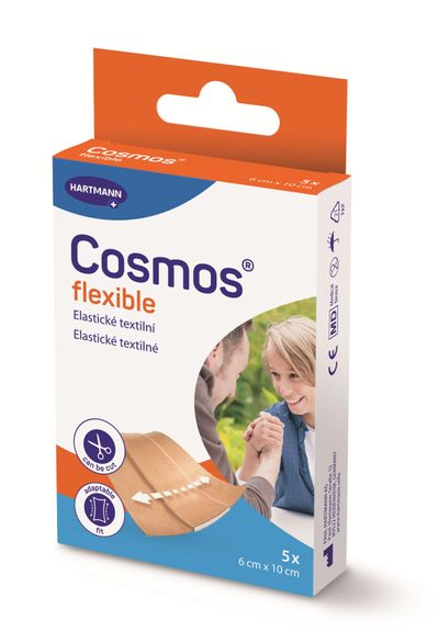 Náplasť Cosmos pružná flexible 6x10 cm, 5ks