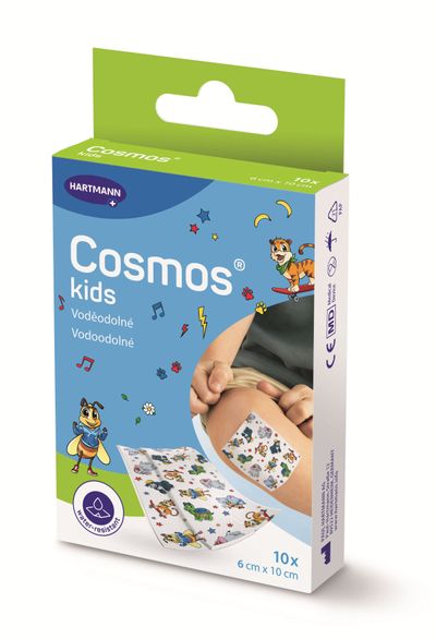 Náplasť Cosmos  Kids animals 6x10 cm, 10 ks
