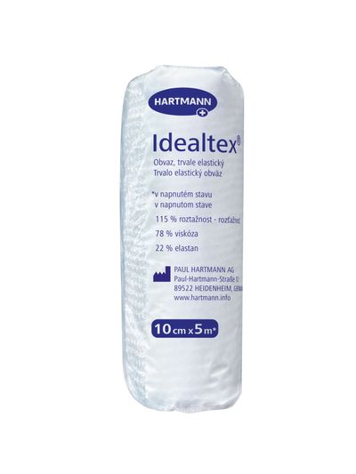 Obväz Idealtex, pružný 10cm x 5m