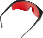 Okuliare Safetyco B507, červené, ochranné, nastaviteľné
