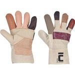 Gloves FIREFINCH 11/XXL, combined, cowhide, thermal