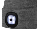 Cap Strend Pro Albacore, grey, L, 4x SMD LED, USB charging