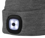 Cap Strend Pro Albacore, grey, L, 4x SMD LED, USB charging