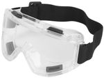 Goggles Safetyco B028, clear, protective, enclosed, with ventilation