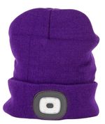 Cap Strend Pro Albacore, purple, L, 4x SMD LED, USB charging