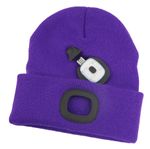 Cap Strend Pro Albacore, purple, L, 4x SMD LED, USB charging