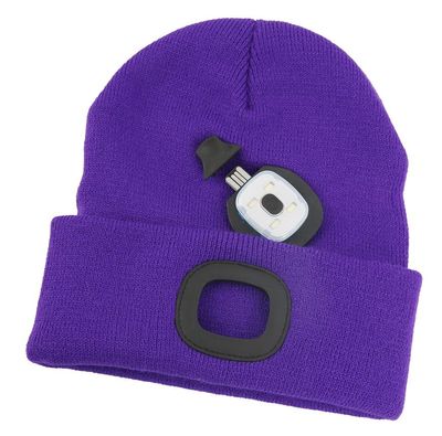 Cap Strend Pro Albacore, purple, L, 4x SMD LED, USB charging