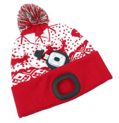 Cap Strend Pro X-mas, red, L, 4x SMD LED, 60 lm