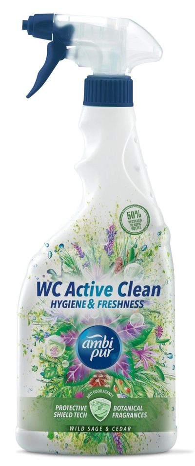 Ambipur WC Active spray vad zsálya és cédrus 750ml