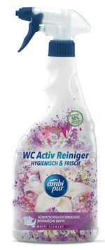 WC Active Spray Ambipur, white flowers, 750ml