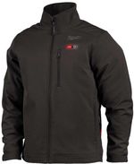 Bunda Milwaukee M12 HJ BL5-0 (XL), vyhrievana, cierna