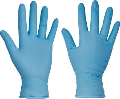 Gloves BARBARY S, disposable, nitrile, 24 cm, pack. 100pcs