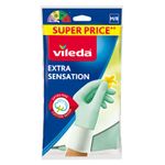 Gloves Vileda Extra Sensation, size M