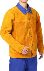 Jacket Strend Pro Industrial, for welding, leather, L