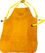 Apron Strend Pro Industrial, for welding, leather, XXL, 63x110 cm