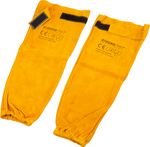 Arm Sleeves Strend Pro Industrial, for welding, leather, 50 cm, pair of 2 pcs