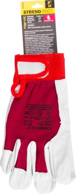 Gloves Strend Pro Marvic, textile/leather, size 8/M