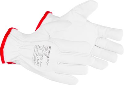 Gloves Strend Pro Flavus, full leather, size 8/M