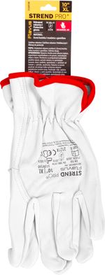 Kesztyű Strend Pro Flavus, teljes bőr, 10/XL méret
