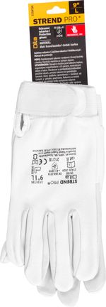 Kesztyű Strend Pro Dila, textil/bőr, méret 9/L