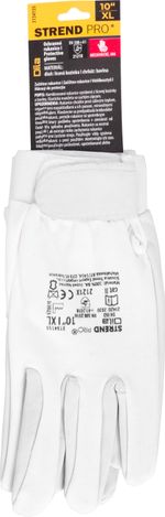 Kesztyű Strend Pro Dila, textil/bőr, méret 10/XL