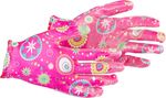 Gloves Strend Pro Kalmia, pink, size 07/S, with blister