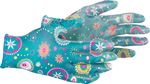 Gloves Strend Pro Abelia, turquoise, size 08/M, with blister